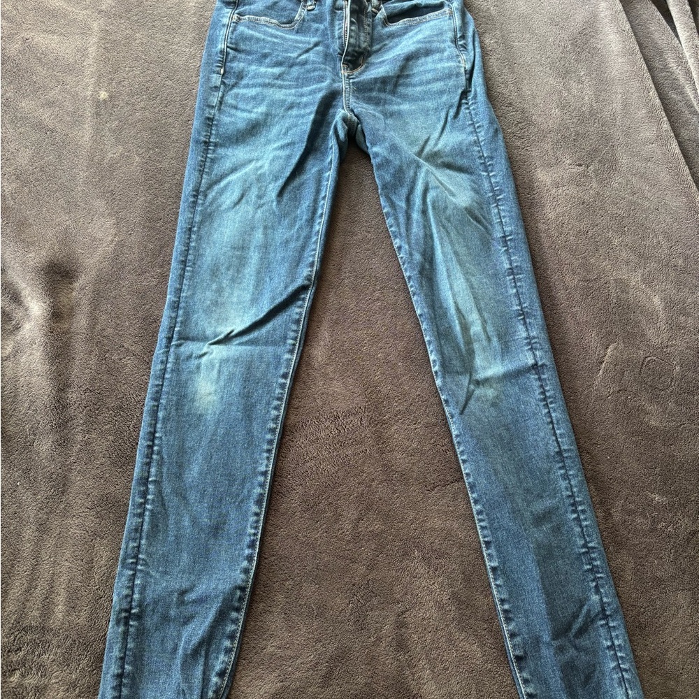 American Eagle Outfitters Blue Skinny Jeans
